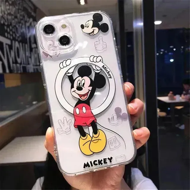Disney Mickey Minnie MagSafe Phone Case (For iPhones)
