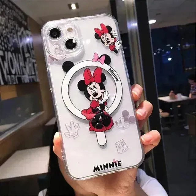 Disney Mickey Minnie MagSafe Phone Case (For iPhones)