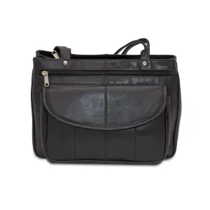 Diva Creations Leather Shoulder Bag Organiser - Black
