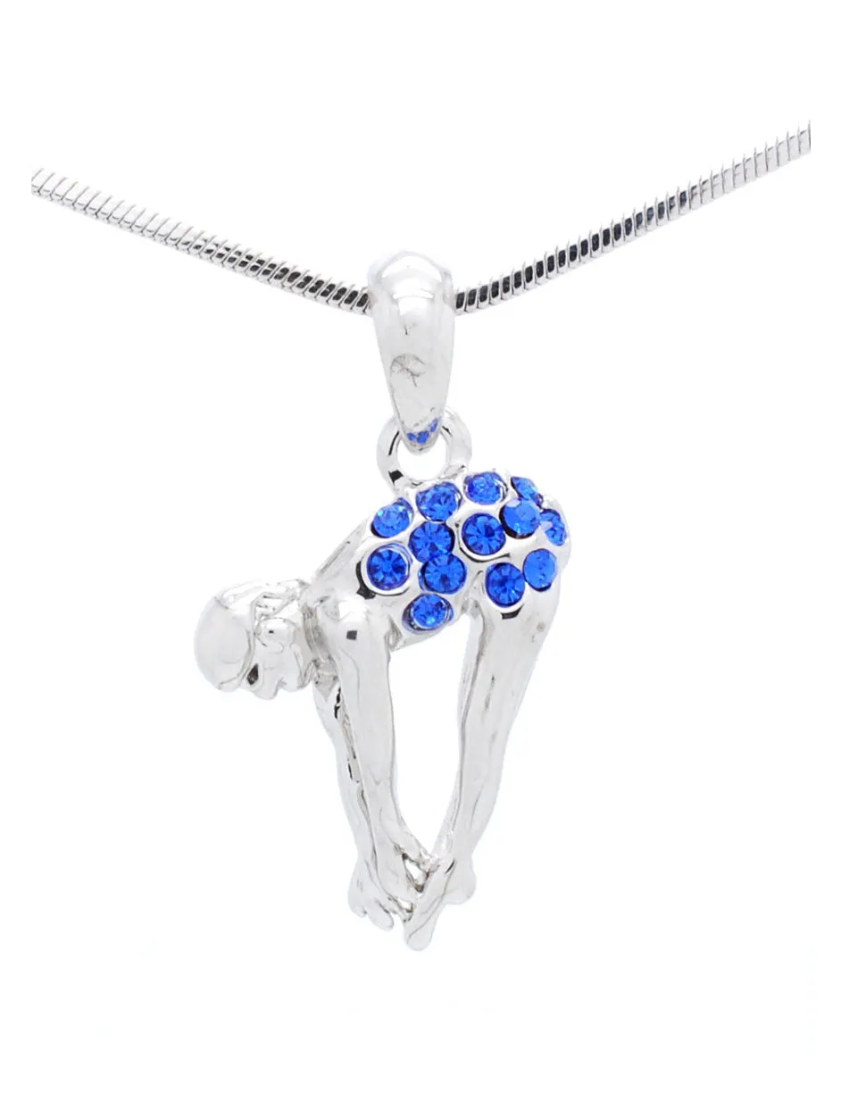 Diver Diving Necklace