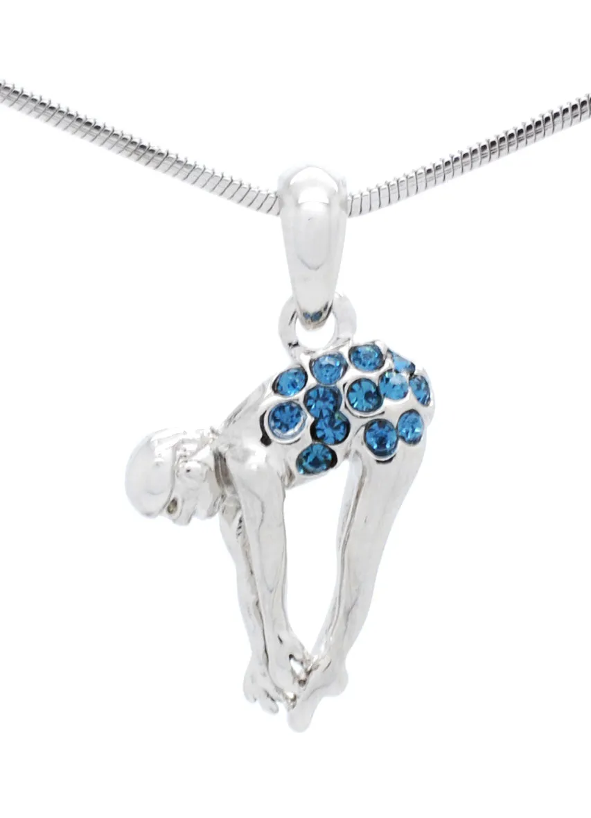 Diver Diving Necklace