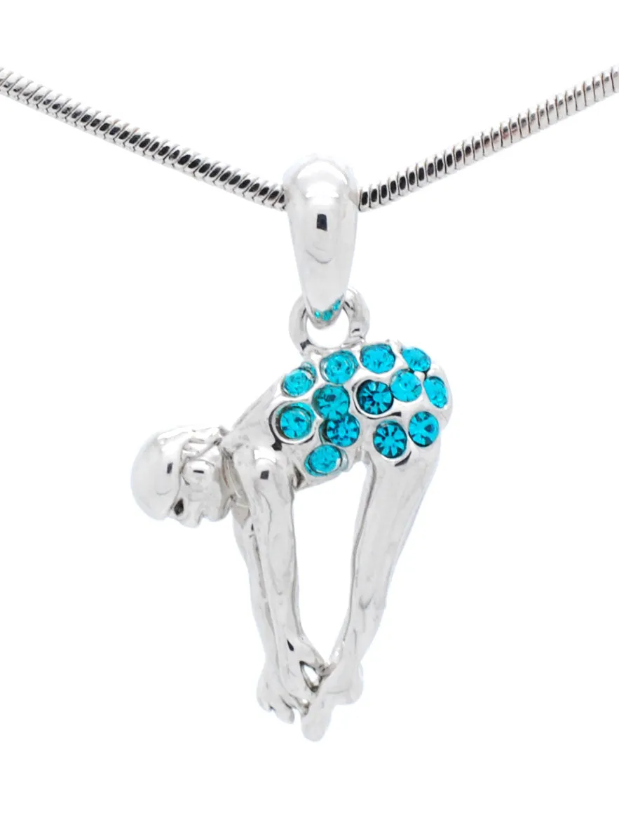 Diver Diving Necklace