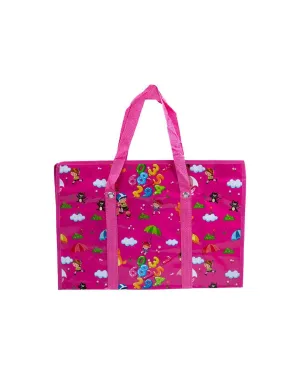 Donati Shopping Bag, Pink, Plastic