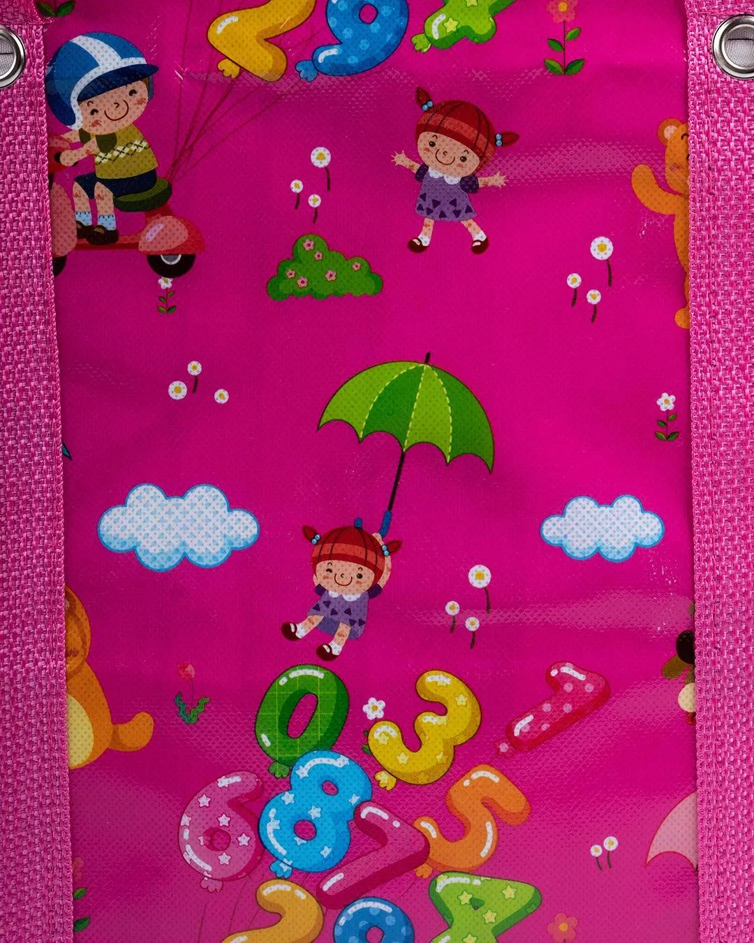 Donati Shopping Bag, Pink, Plastic