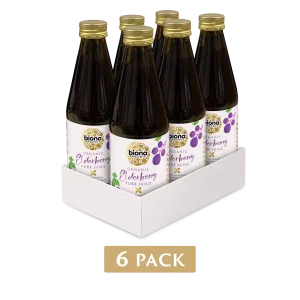 ELDERBERRY PURE JUICE - 6 PACK