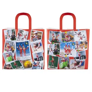 Elves Behavin' Badly Elf Collage Design Bag