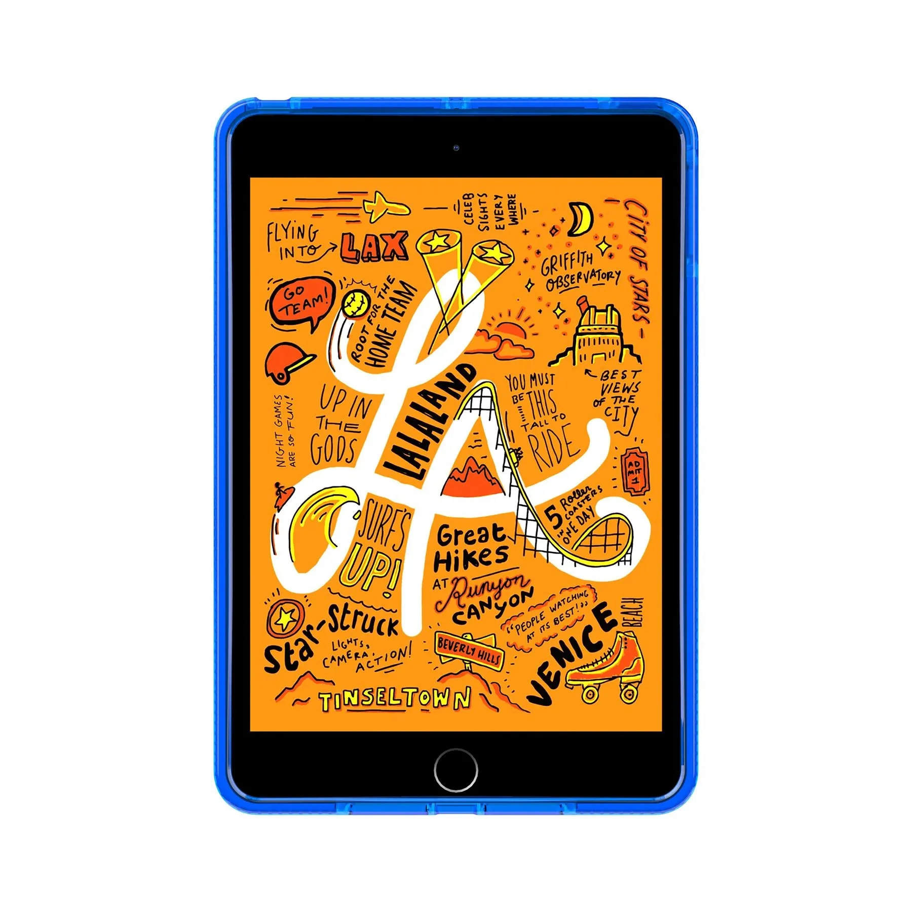 Evo Play2 - Apple iPad Mini 5 With Ret Case (2019) - Blue