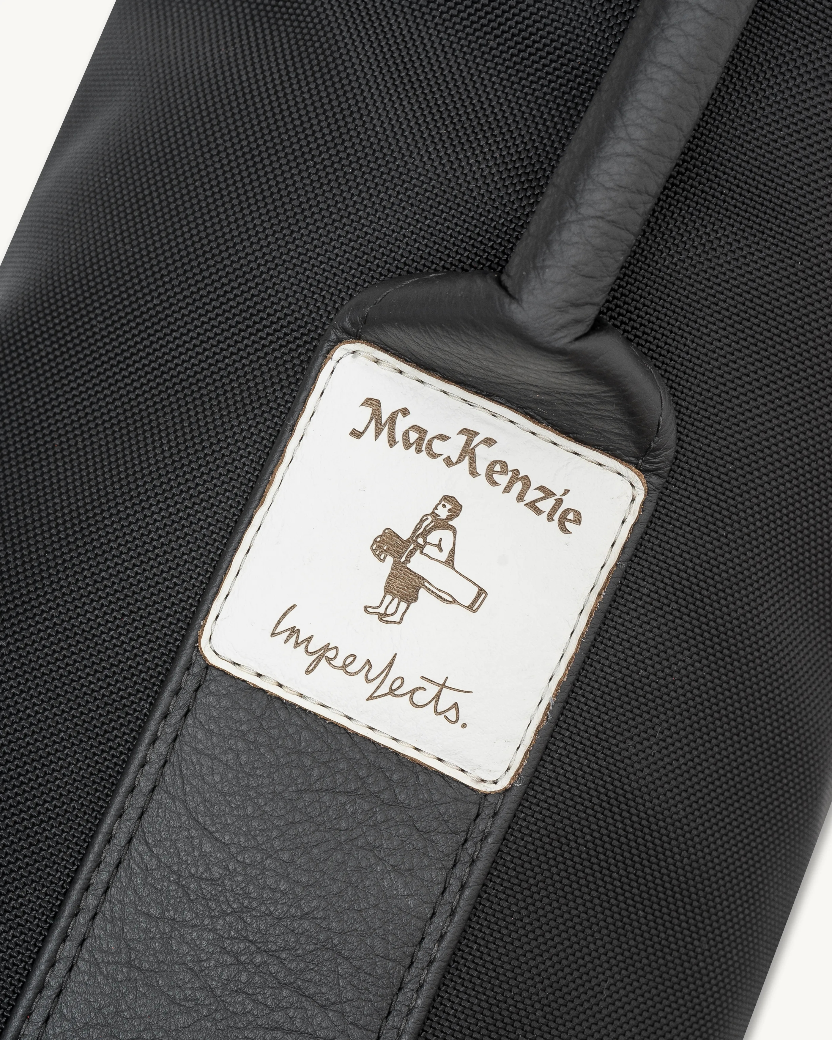 Exodus by Imperfects x Mackenzie 8” Mac Bag in Obsidian and Jett