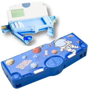 Fancydresswale Blue Astronaut Pencil Box for Kids, Astronaut Pencil Box for Boys, Kids Pencil Box for Boys & Girls, Pencil Box for Boys, Astronaut Theme Return Gifts for Kids (With Accessories)