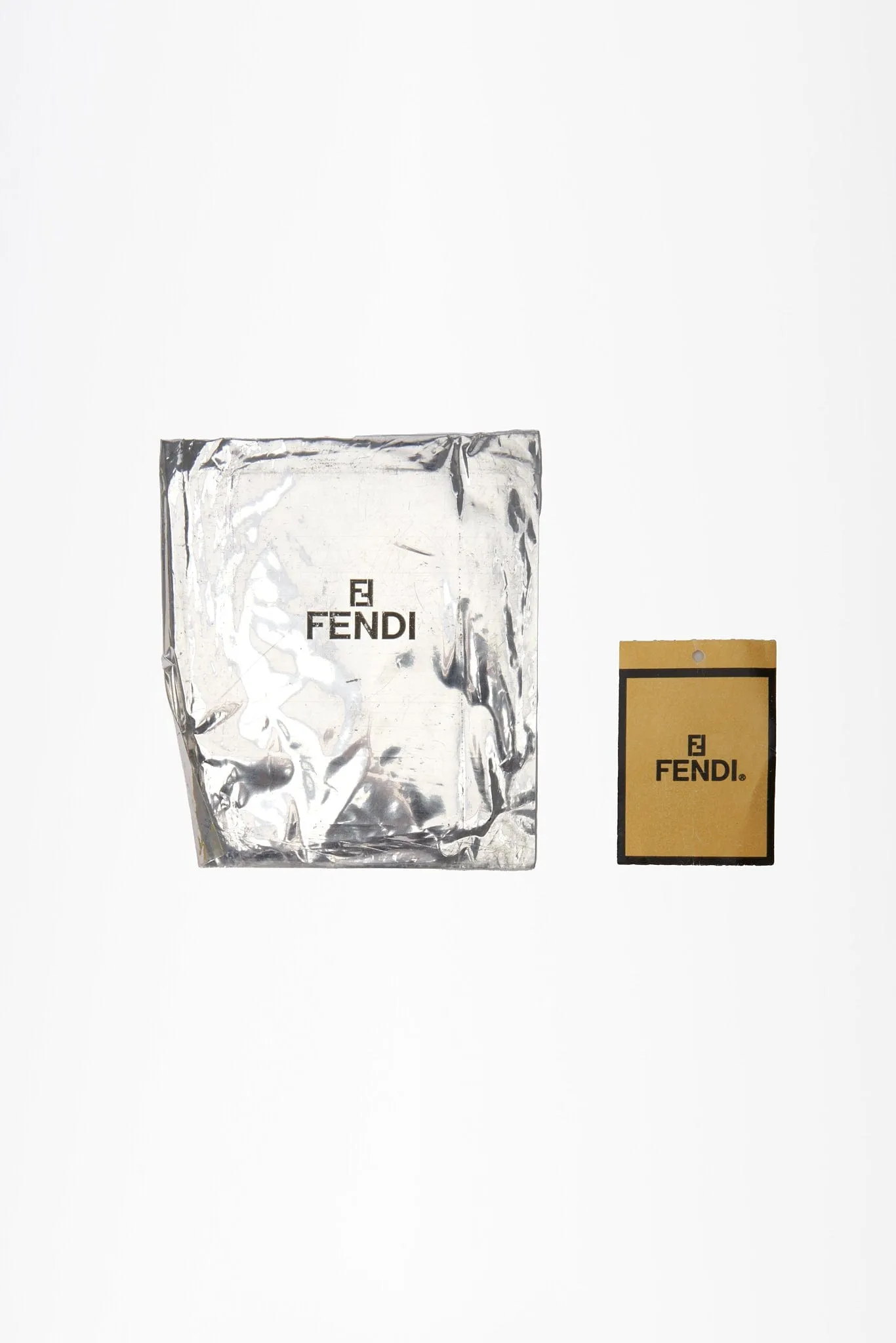 Fendi Gialla Yellow Beaded Baguette Bag