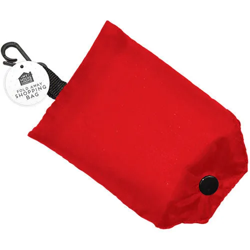 Fold Away Shopping Bag Assorted - Portable Reusable Tote Bag for Grocery Shopping and Errands