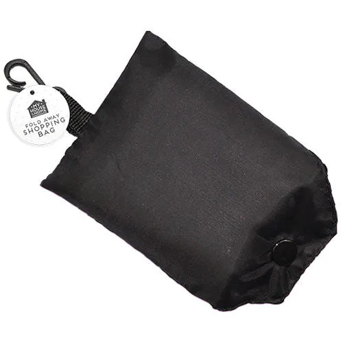 Fold Away Shopping Bag Assorted - Portable Reusable Tote Bag for Grocery Shopping and Errands