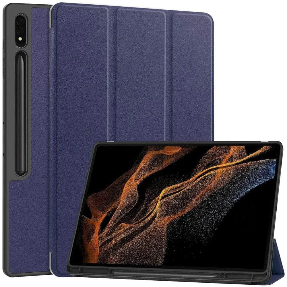 Galaxy Tab S9 Ultra Smart Case Pencil Holder