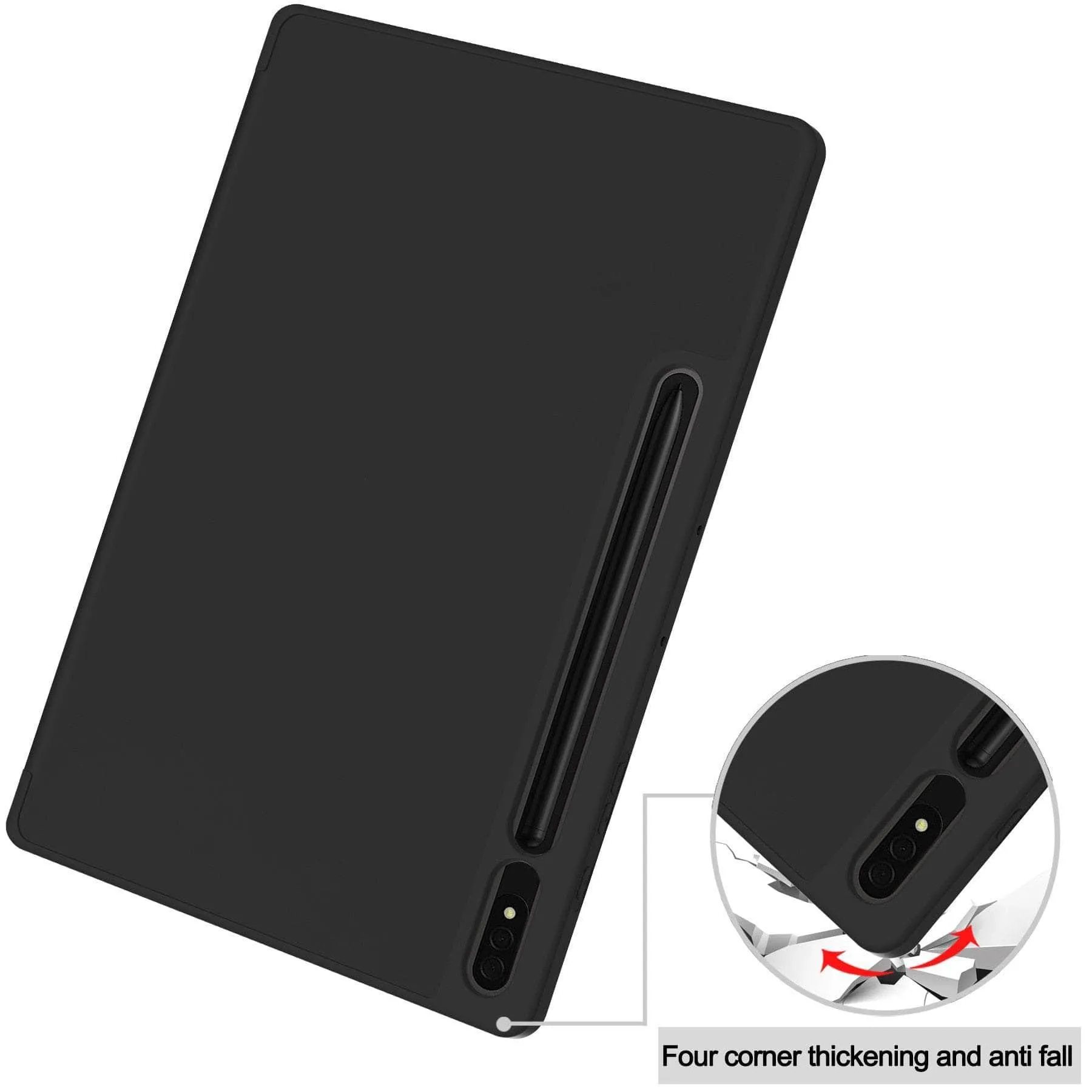 Galaxy Tab S9 Ultra Smart Case Pencil Holder