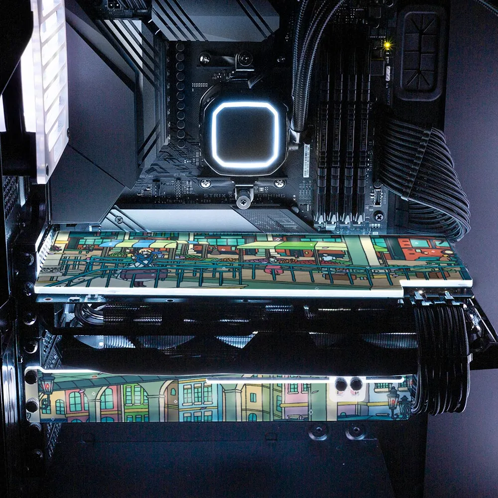 Ghostwriter RGB GPU Backplate
