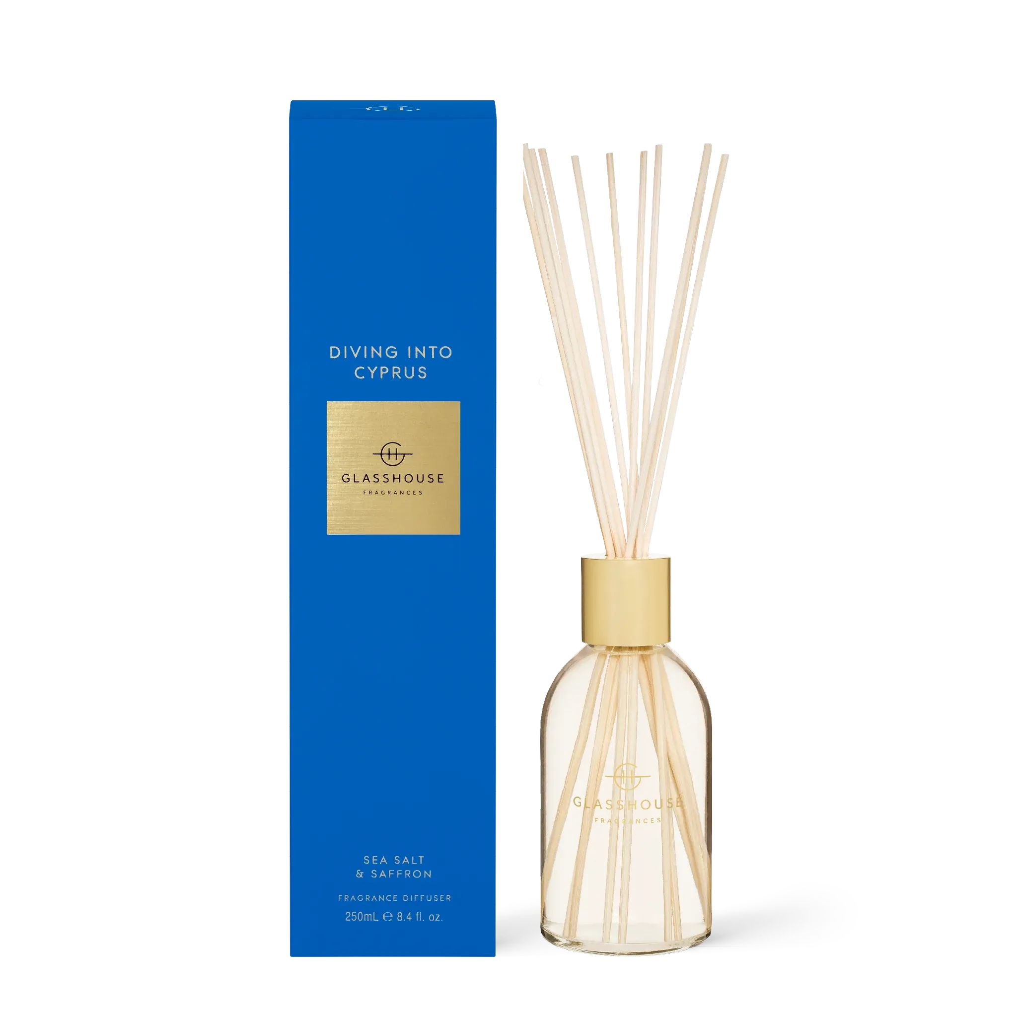 Glasshouse Fragrances Diving into Cyprus Diffuser