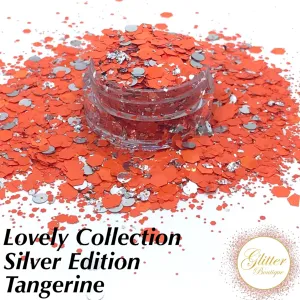 Glitter Boutique Lovely Collection Silver Edition - Tangerine