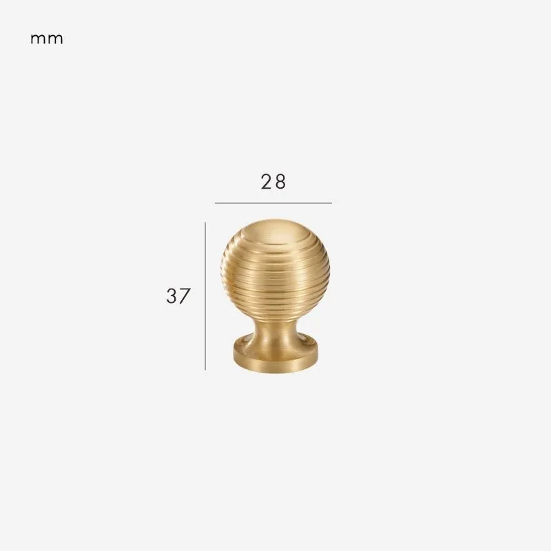 GREPP Solid Brass Knob