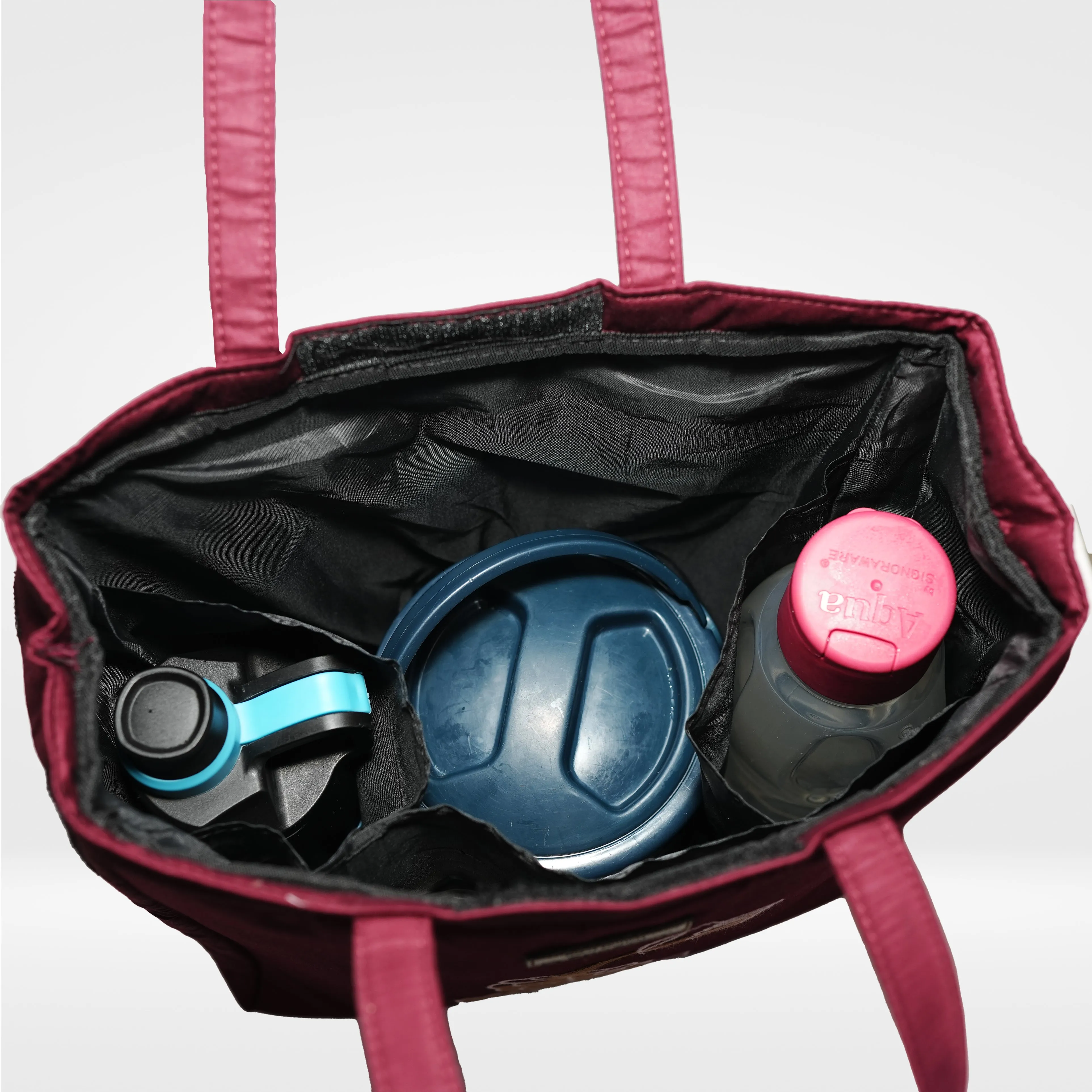 Headphone- Burgundy Tiffin Bag