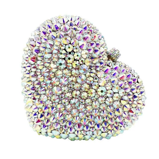 Heart Shape Clutch Bag