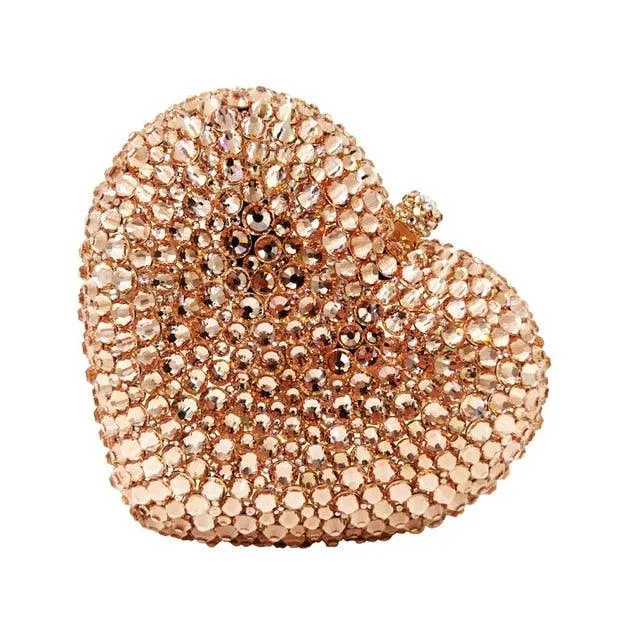 Heart Shape Clutch Bag