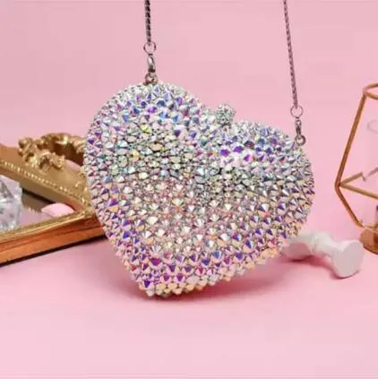 Heart Shape Clutch Bag