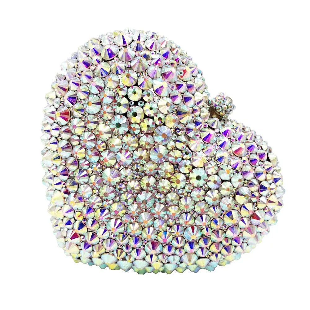 Heart Shape Clutch Bag