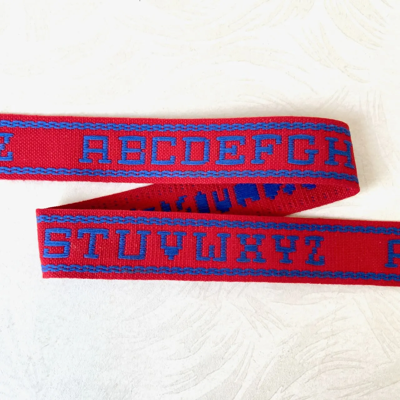 Heavy Canvas Belting Strap with Alphabet