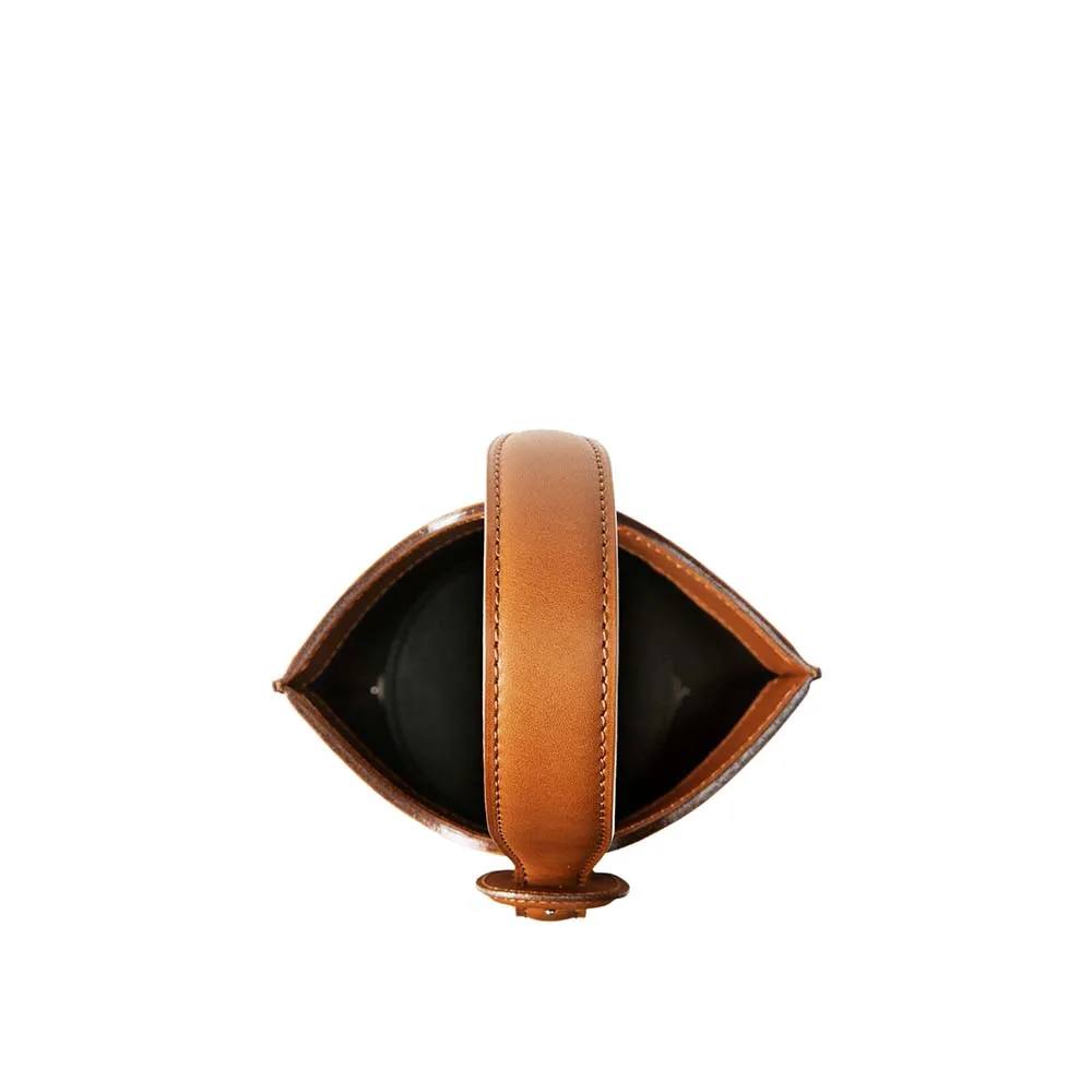 Home Collection Leather Bottle Carrier