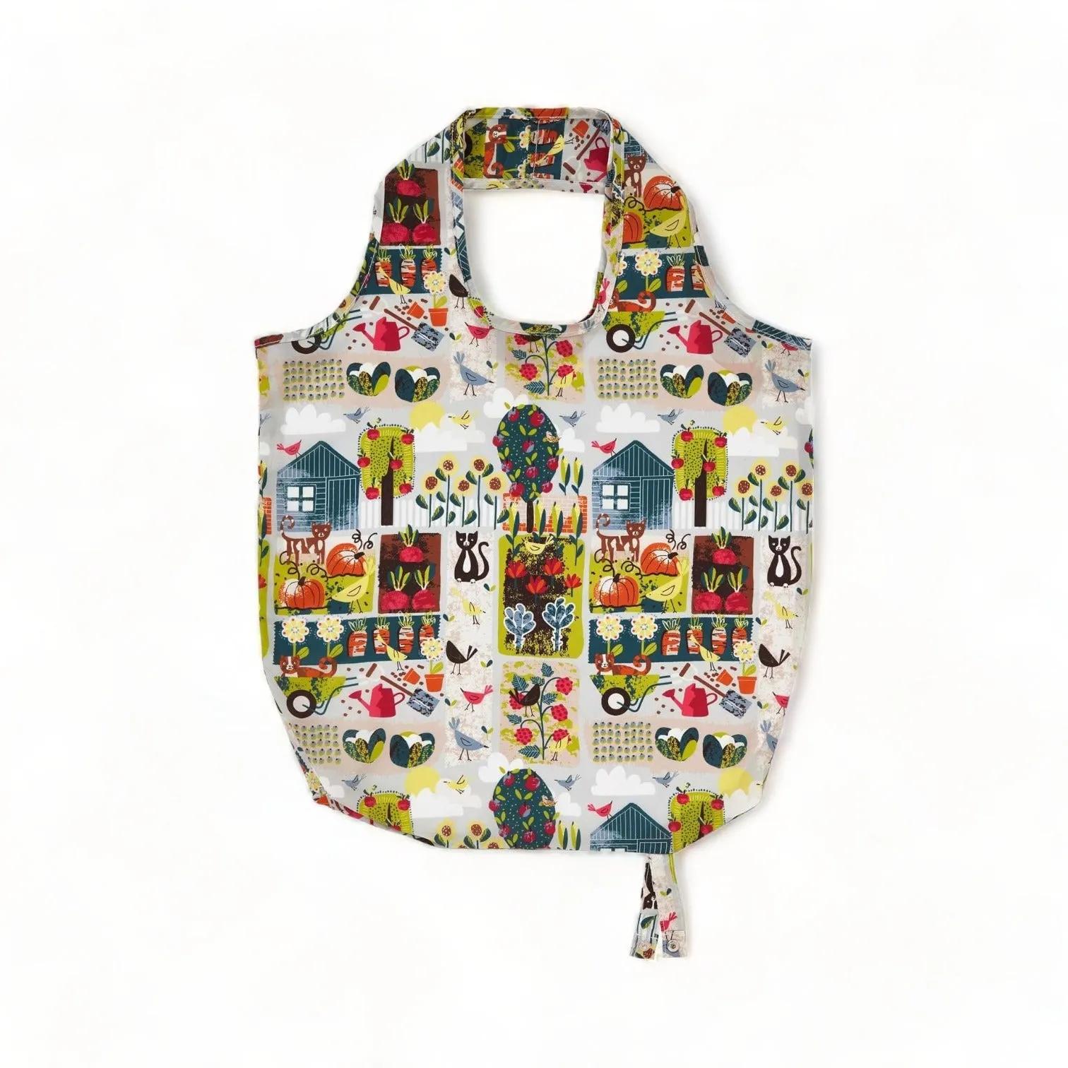 Home Grown Reusable Roll-Up Shopping Bag