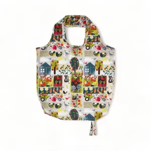 Home Grown Reusable Roll-Up Shopping Bag