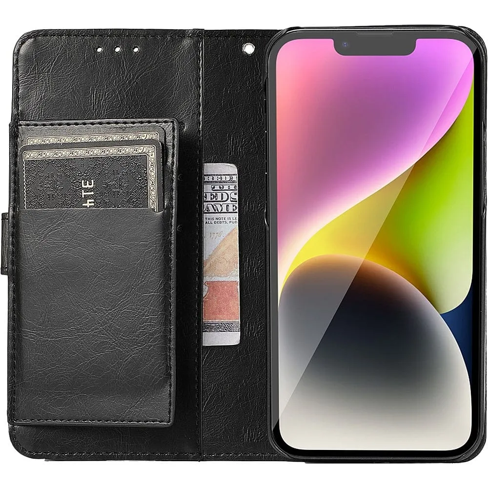 Indy Series Leather Wallet Case - iPhone 14 Plus