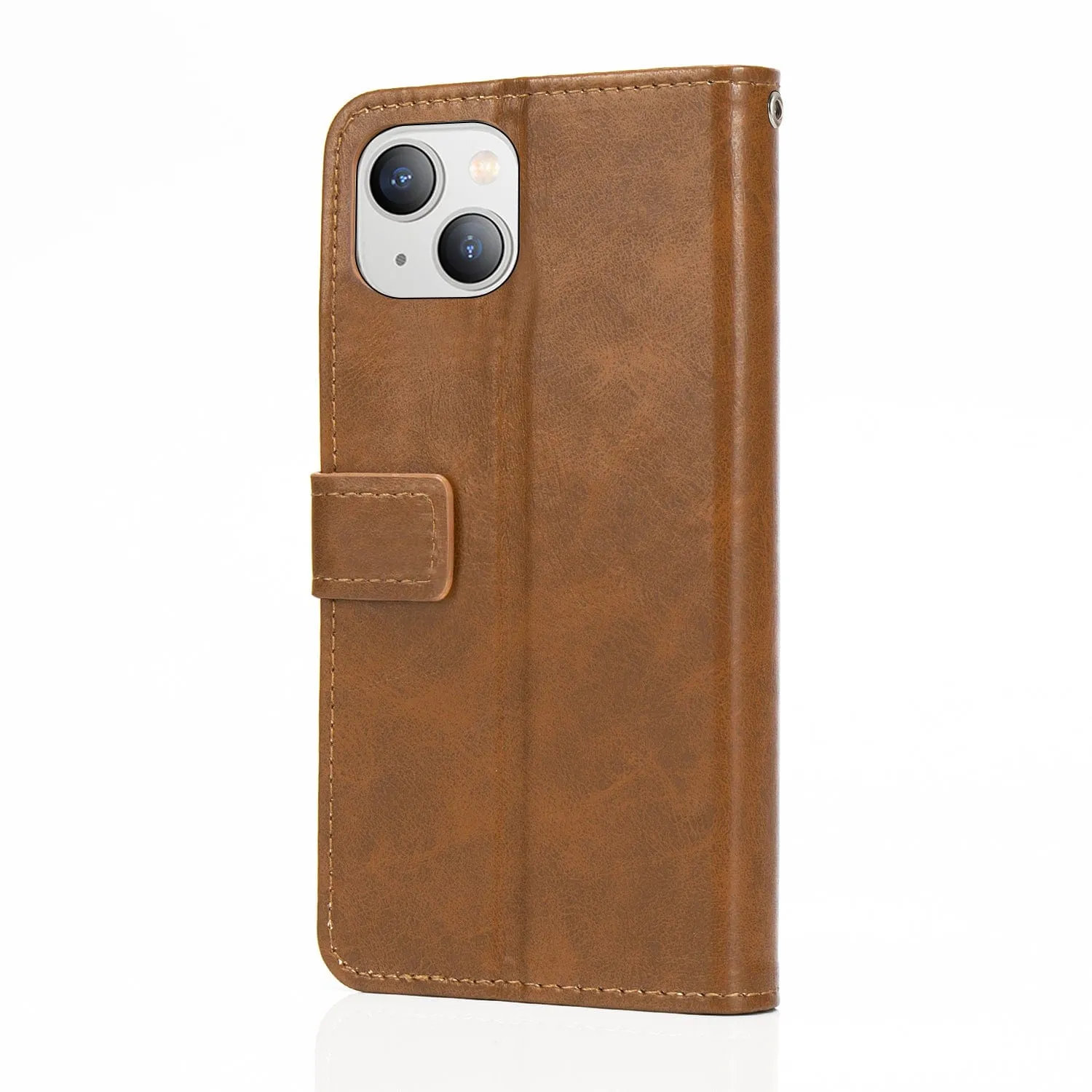 Indy Series Leather Wallet Case - iPhone 14 Plus