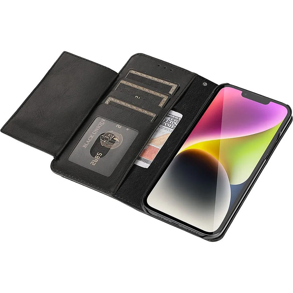 Indy Series Leather Wallet Case - iPhone 14 Plus