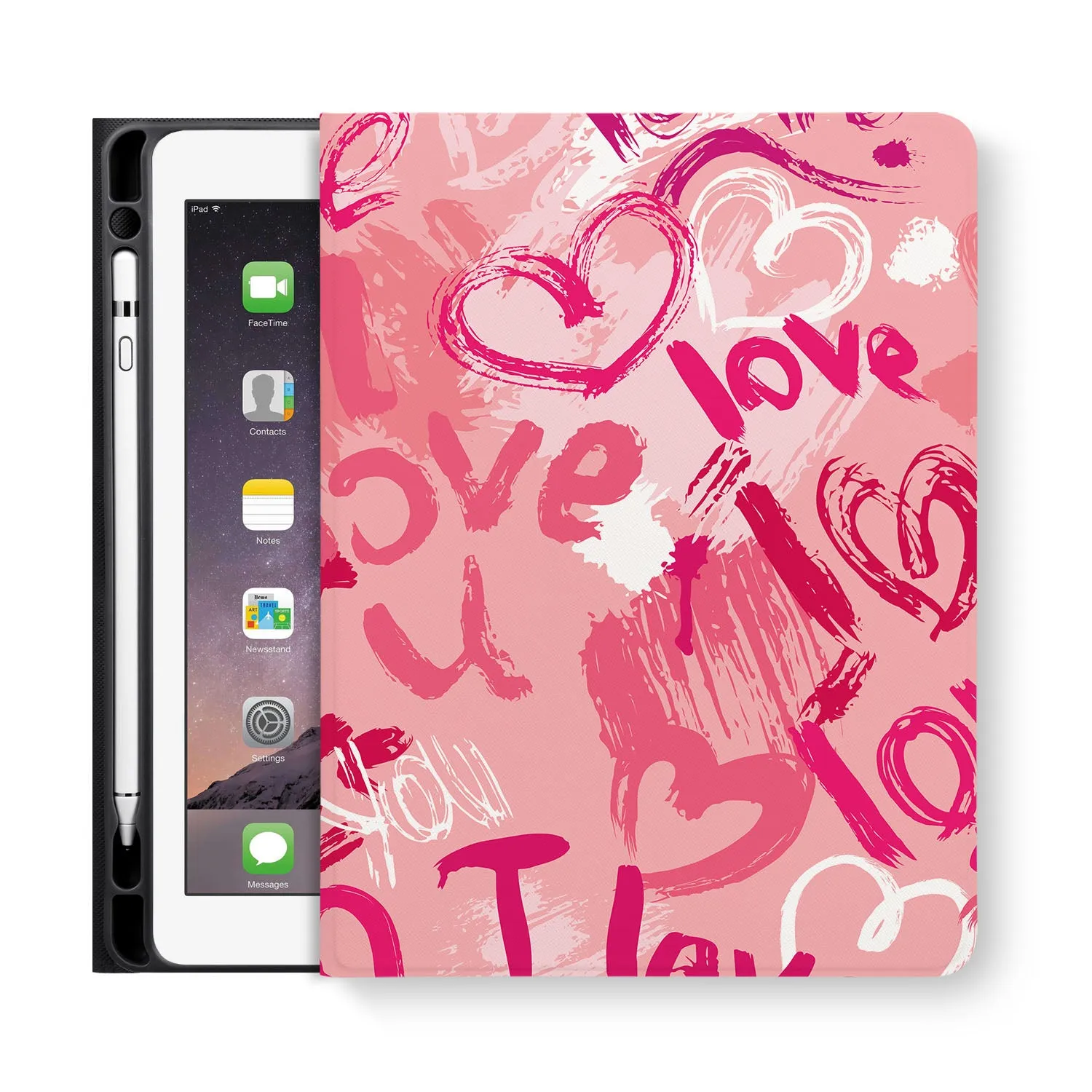 iPad Folio Case - Love