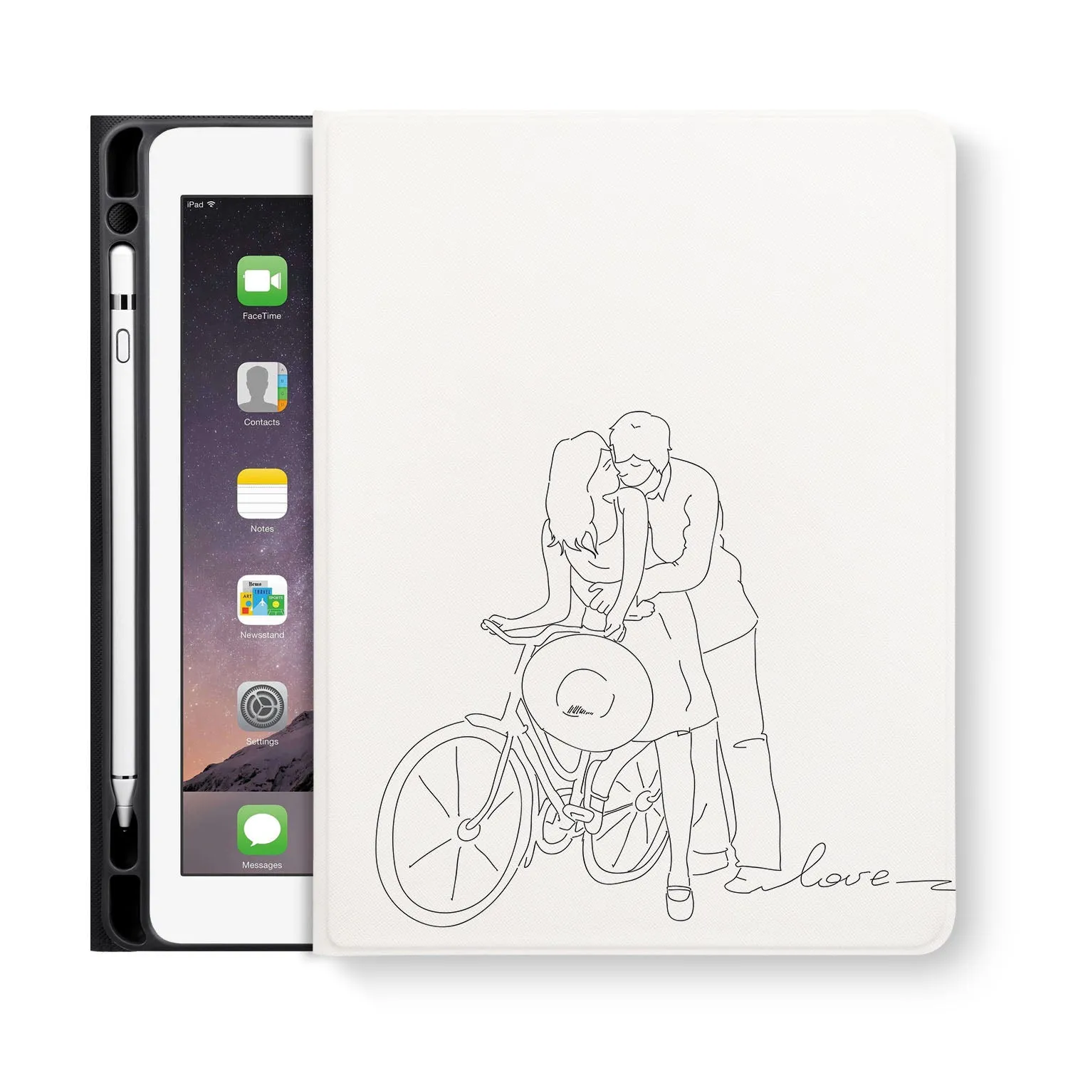 iPad Folio Case - Love