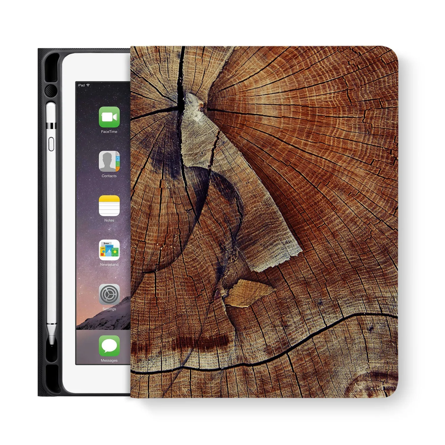 iPad Folio Case - Wood