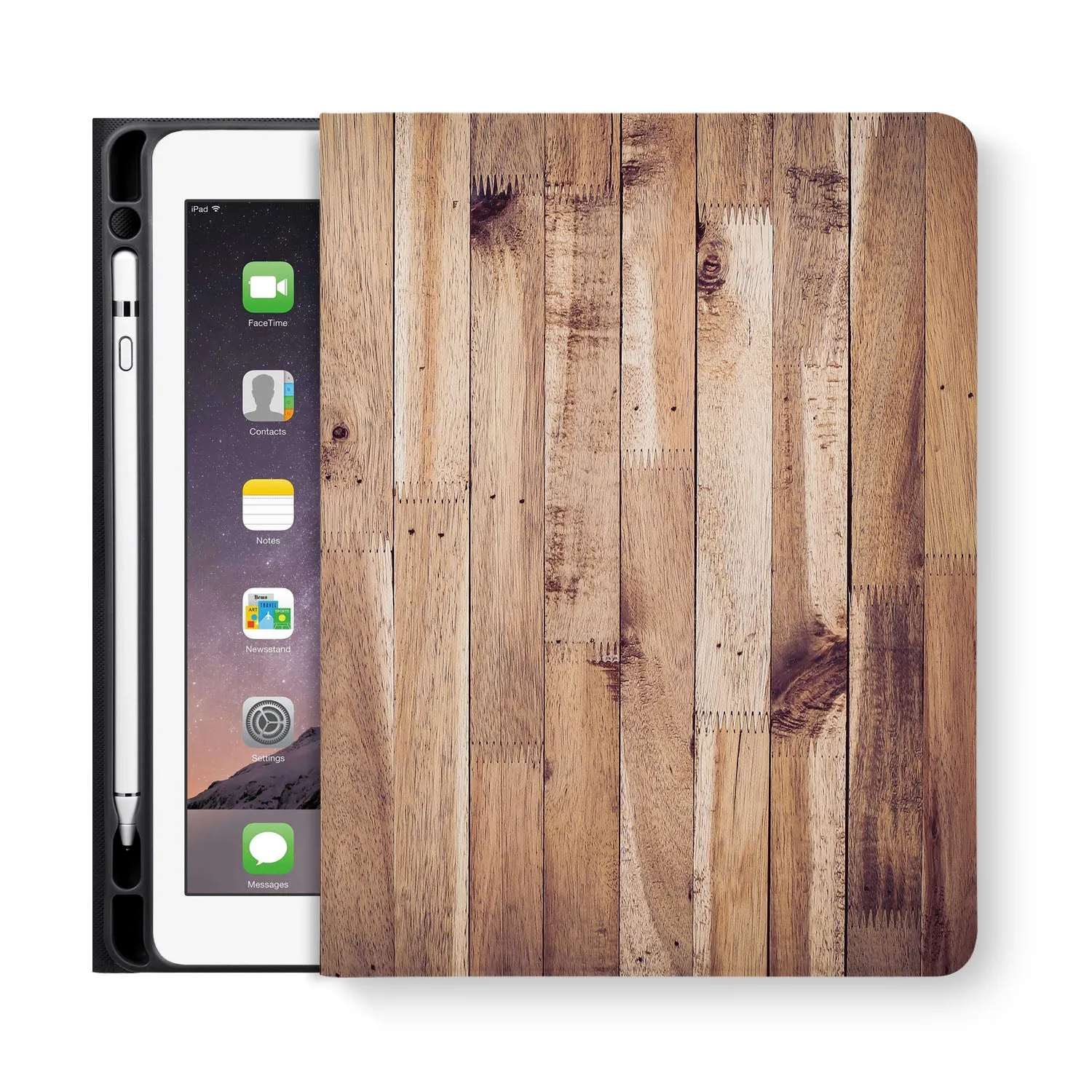 iPad Folio Case - Wood