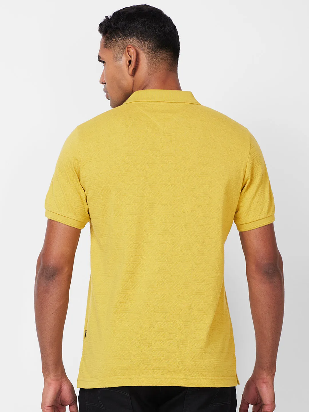 Jacquard Texture Polo