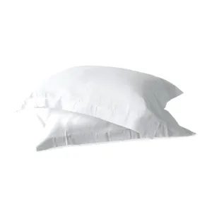 Jean Perry 100% Combed Cotton Sateen Hotel Series Luxury White 2pcs Pillow Case - 1000TC
