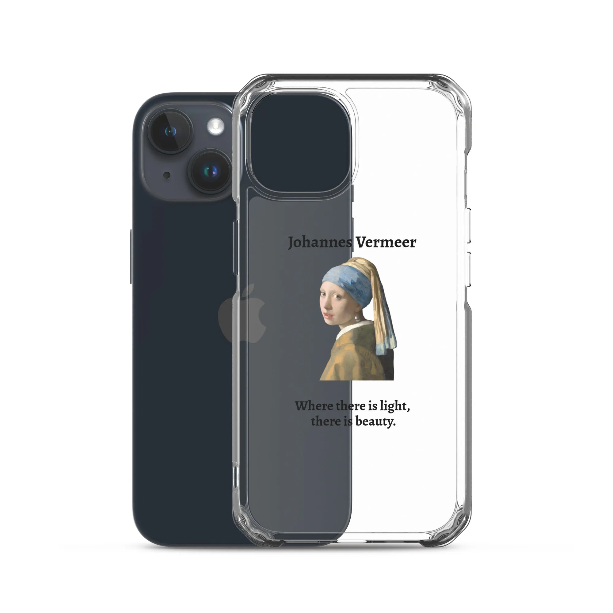 Johannes Vermeer Girl With a Pearl Earring Clear iPhone® Case