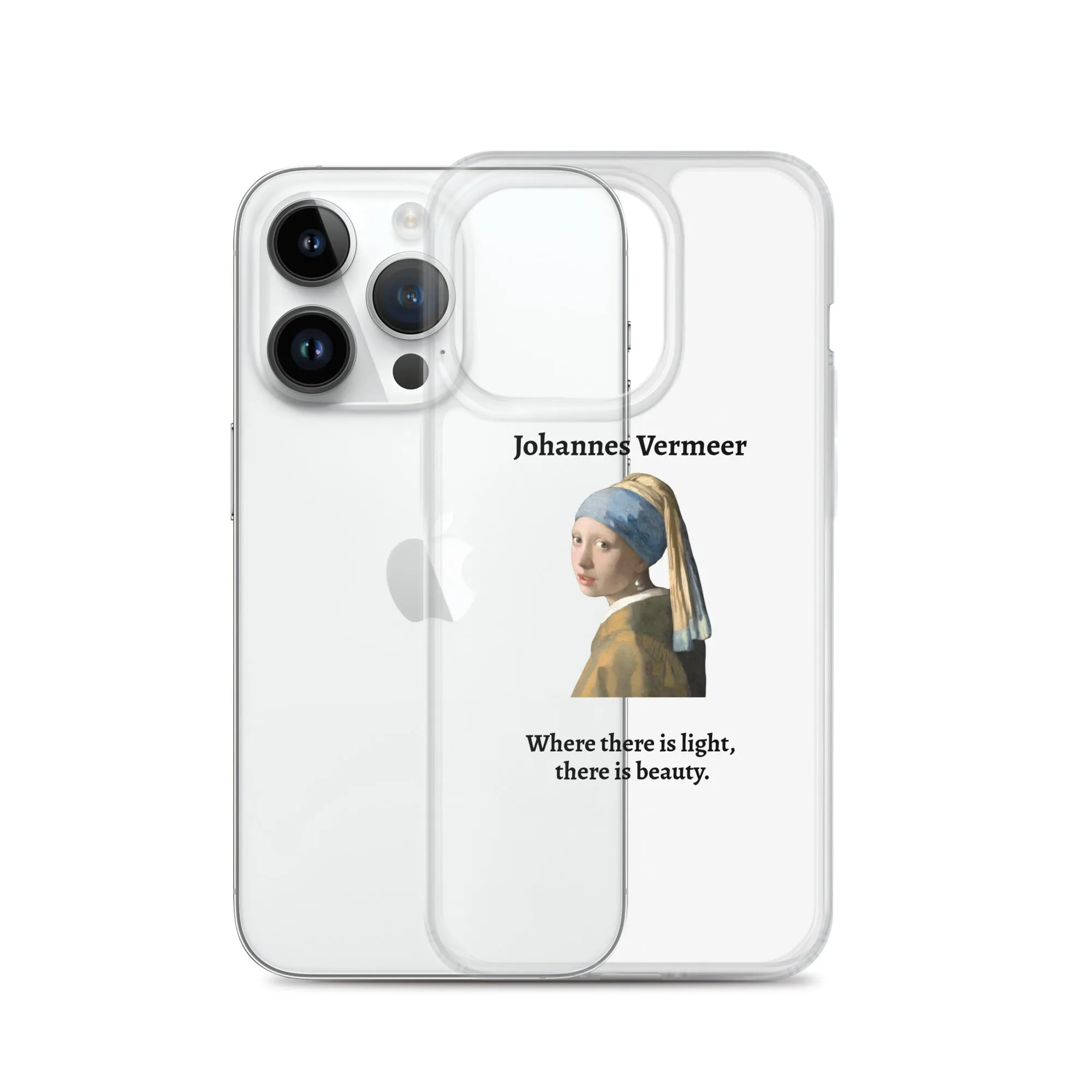 Johannes Vermeer Girl With a Pearl Earring Clear iPhone® Case