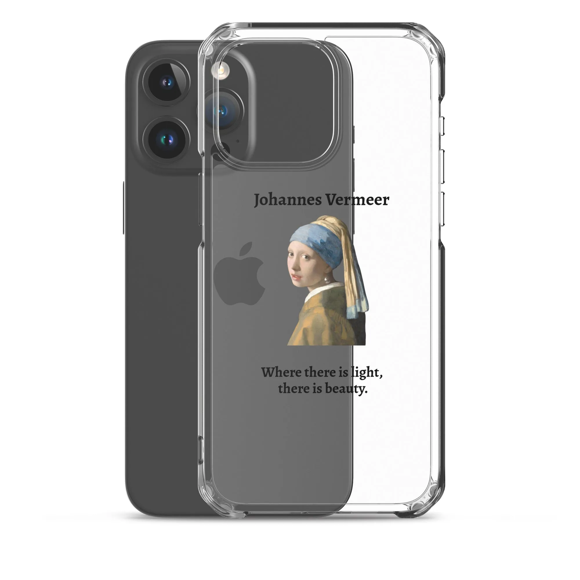 Johannes Vermeer Girl With a Pearl Earring Clear iPhone® Case