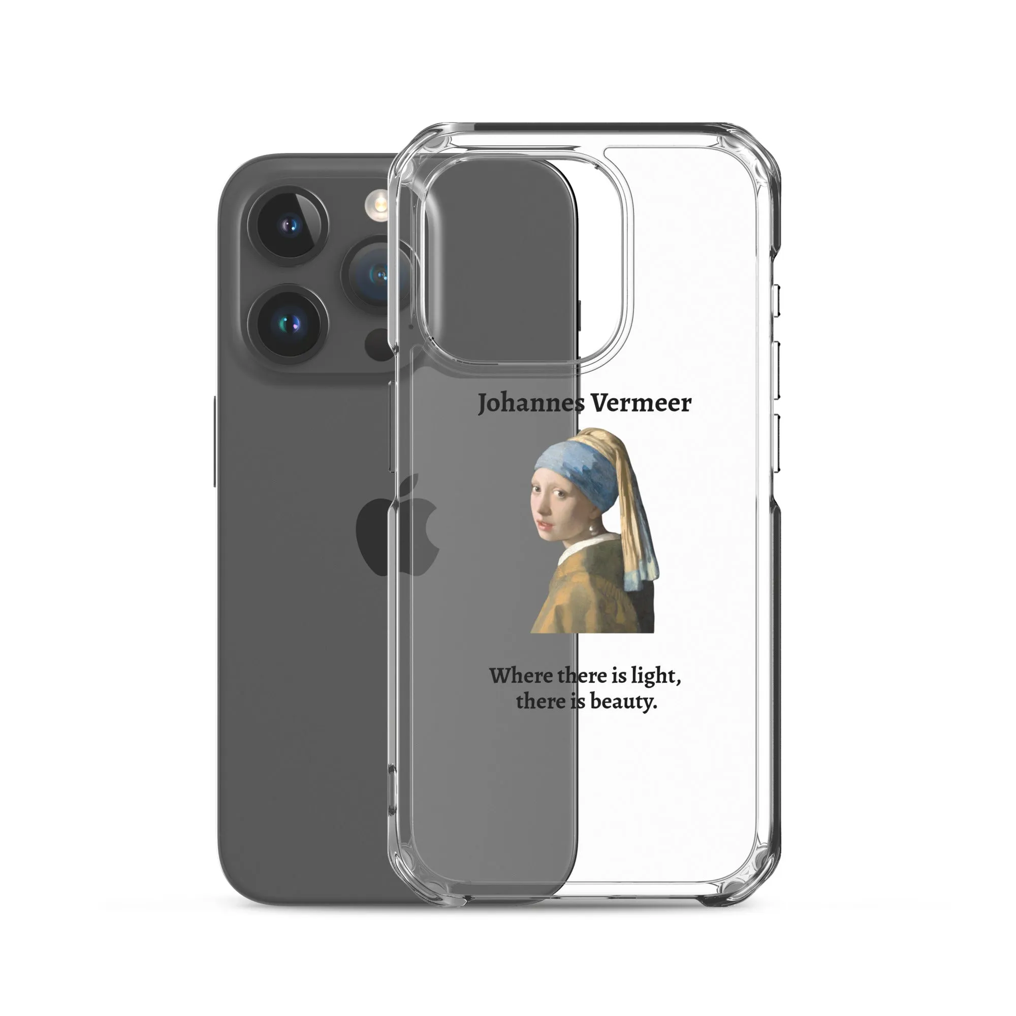 Johannes Vermeer Girl With a Pearl Earring Clear iPhone® Case