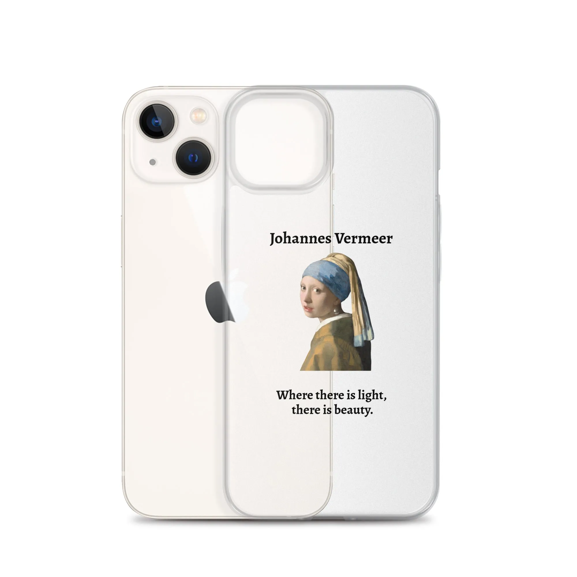 Johannes Vermeer Girl With a Pearl Earring Clear iPhone® Case