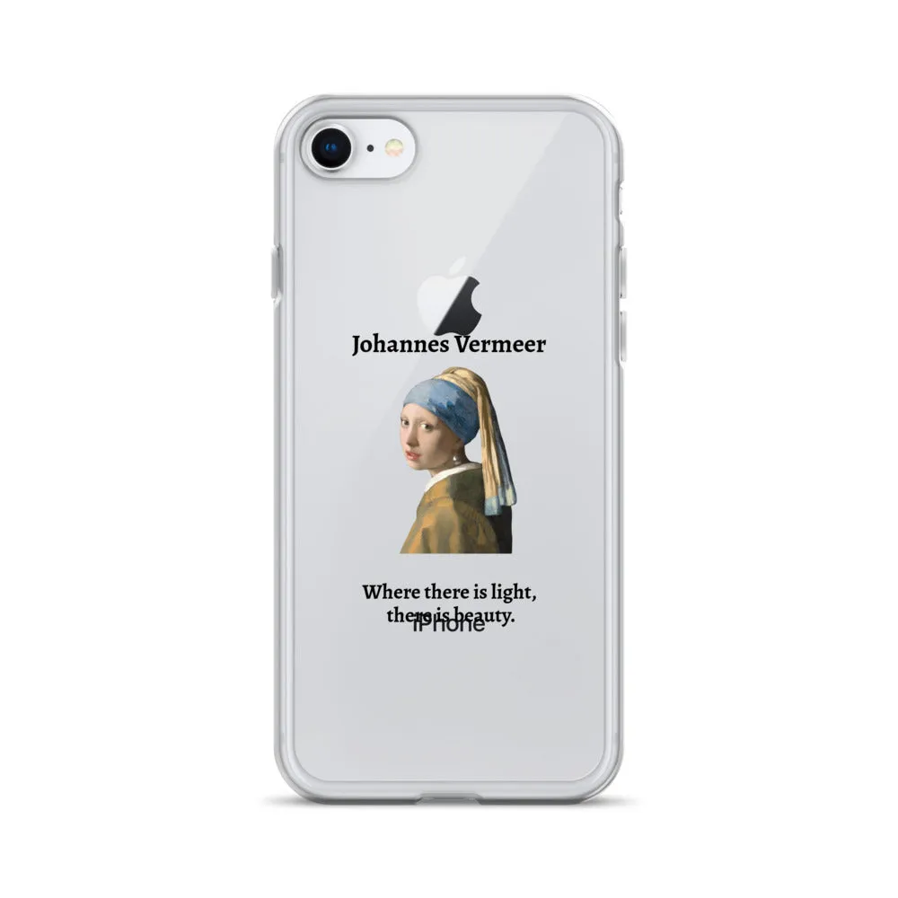 Johannes Vermeer Girl With a Pearl Earring Clear iPhone® Case
