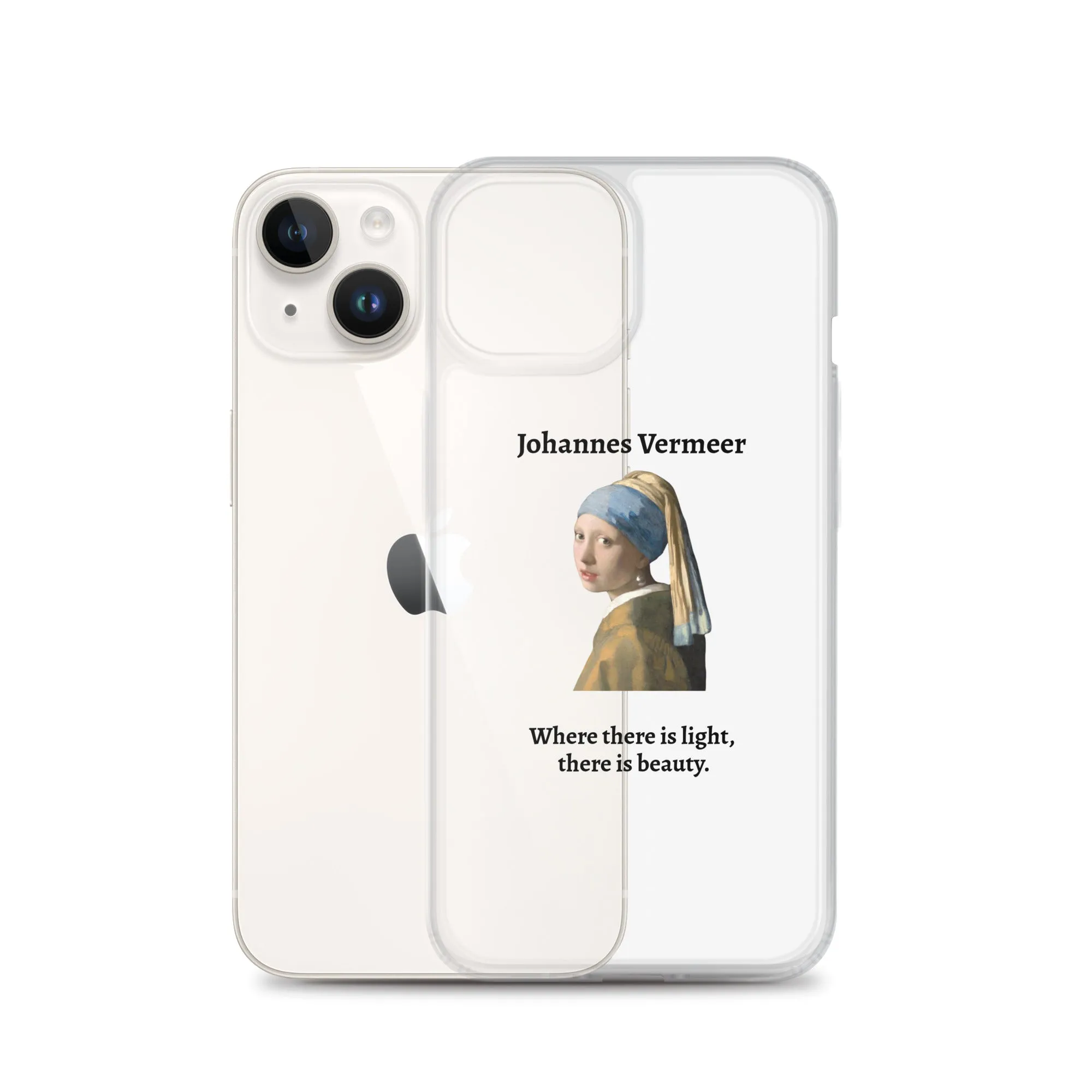 Johannes Vermeer Girl With a Pearl Earring Clear iPhone® Case
