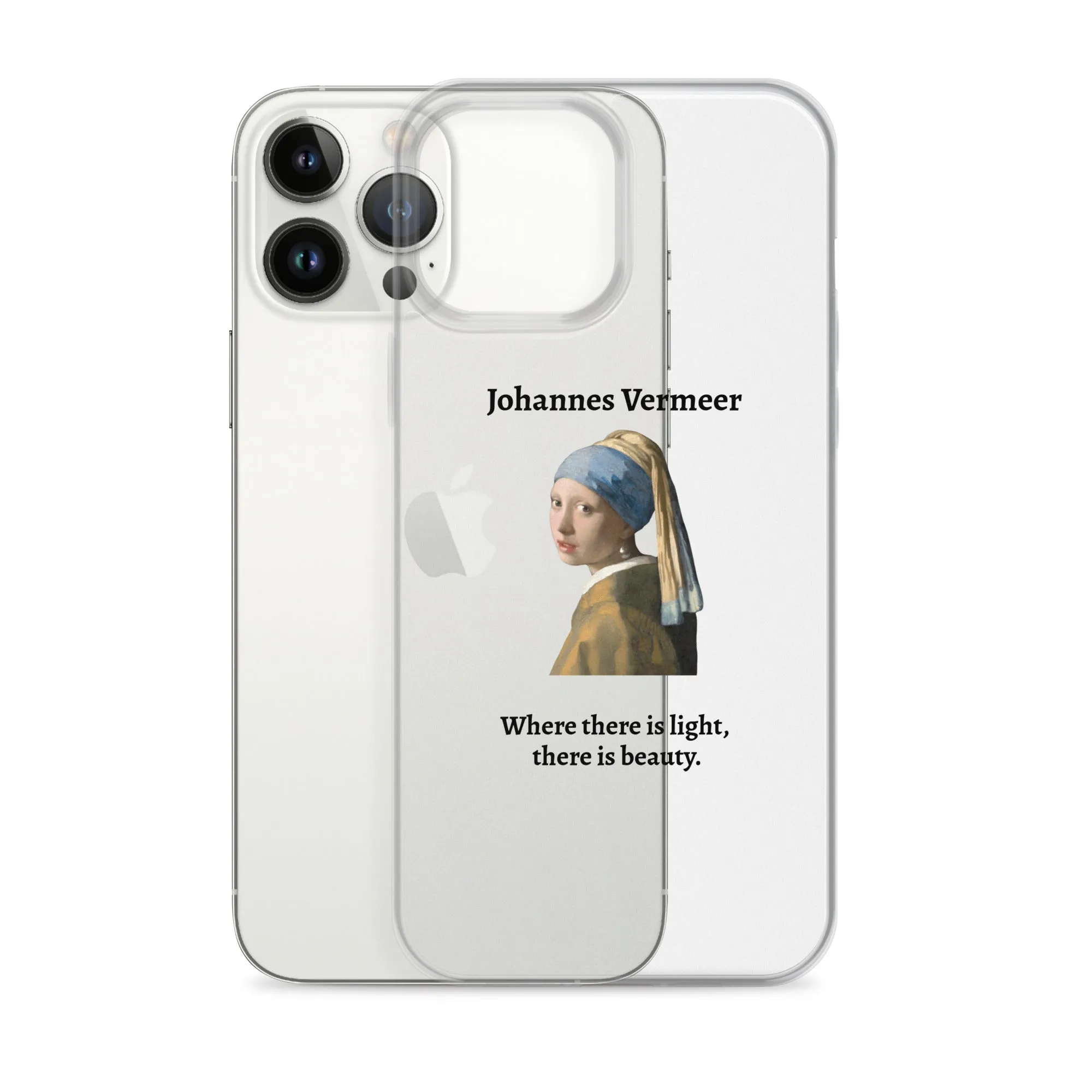 Johannes Vermeer Girl With a Pearl Earring Clear iPhone® Case