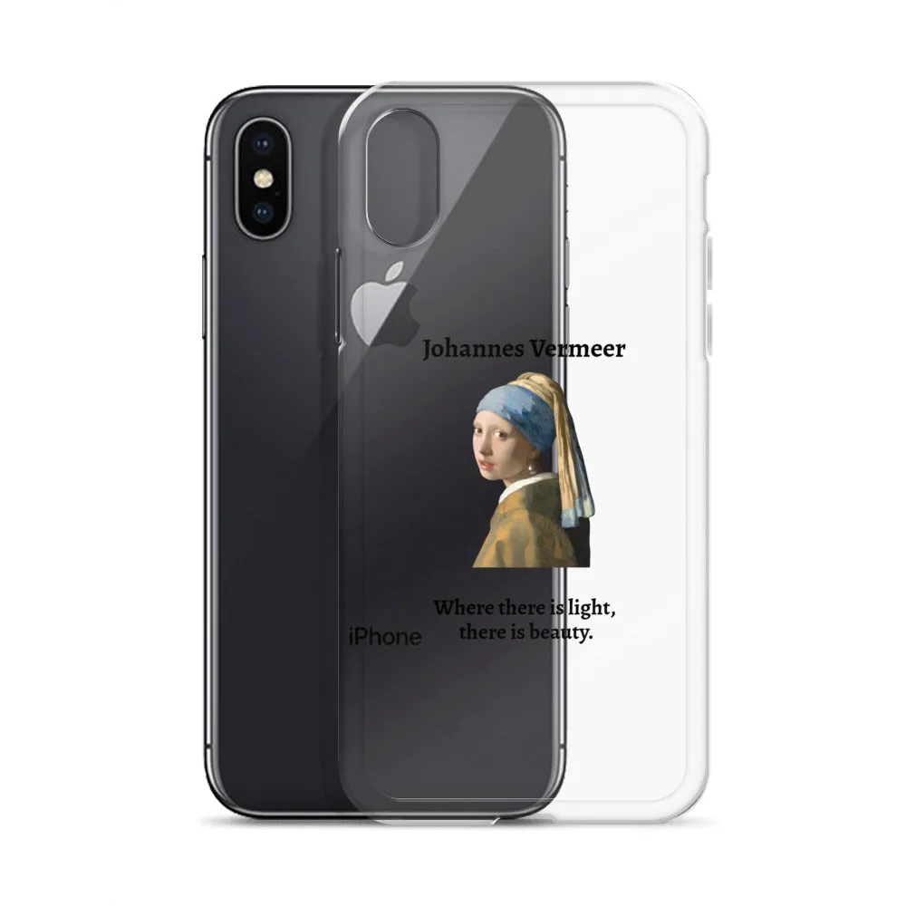 Johannes Vermeer Girl With a Pearl Earring Clear iPhone® Case