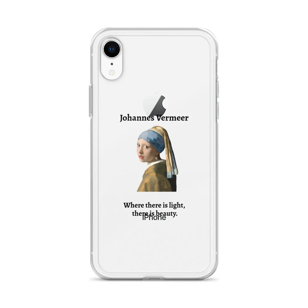 Johannes Vermeer Girl With a Pearl Earring Clear iPhone® Case